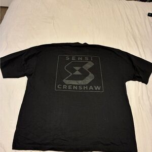 Crenshaw XL Black Graphic Men's T-Shirt